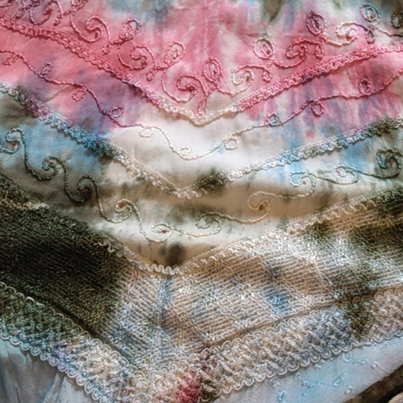 👗Tie dye Halterneck dress with beautiful details - Picture 8 of 8